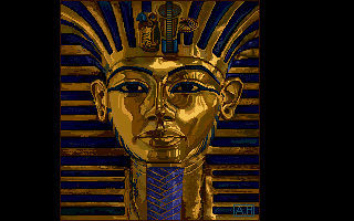 King Tutankhamun Deluxe paint III on the Amiga
