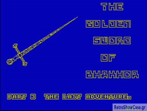 Golden Sword of Bhakhor