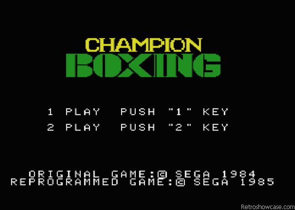 Champion Boxing