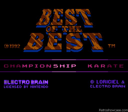 Best Of The Best: Championship Karate
